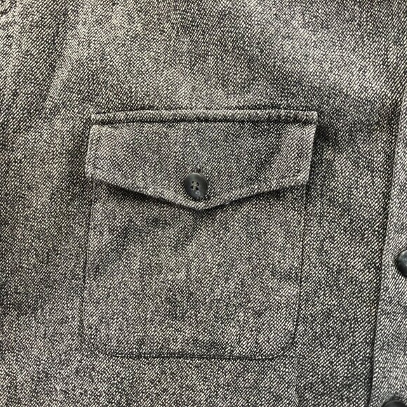 Classic Mens Shirt Size XL Gray Long Sleeve Button-Up Casual Classic Cotton - Picture 8 of 11